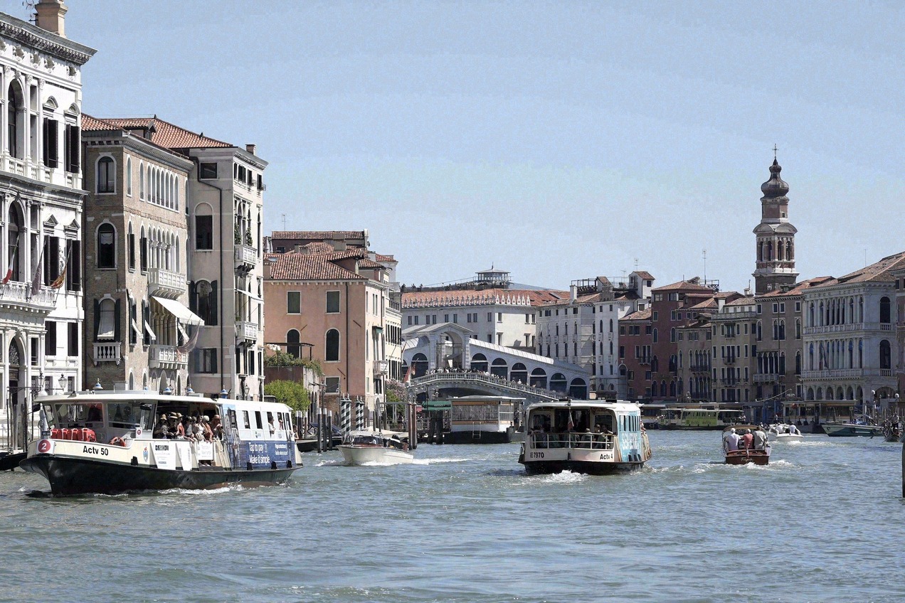 Rialto-Brücke in Venedig